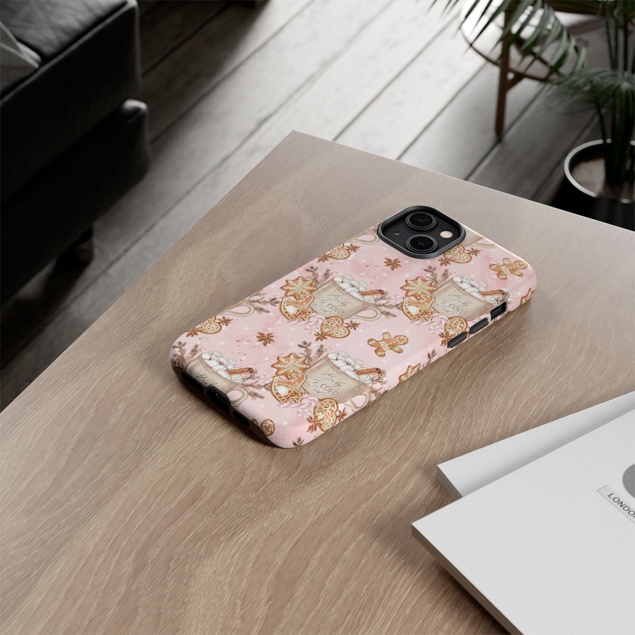 Pink Christmas Phone Case