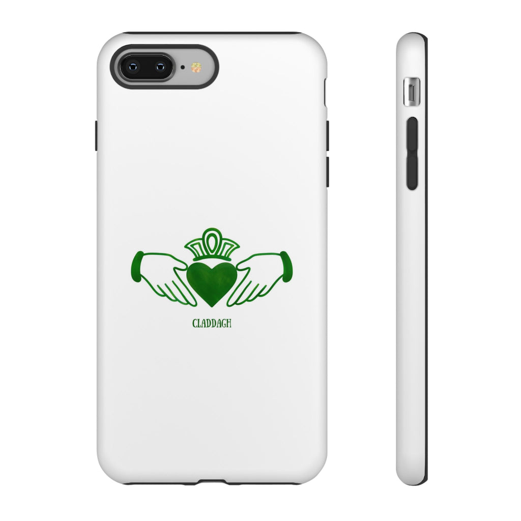 Irish Claddagh Symbol Green Tough Case