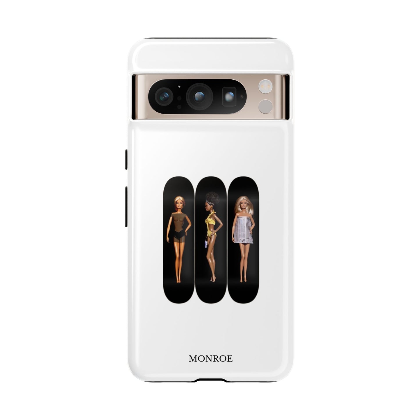 Retro Doll Skateboard Tough Case
