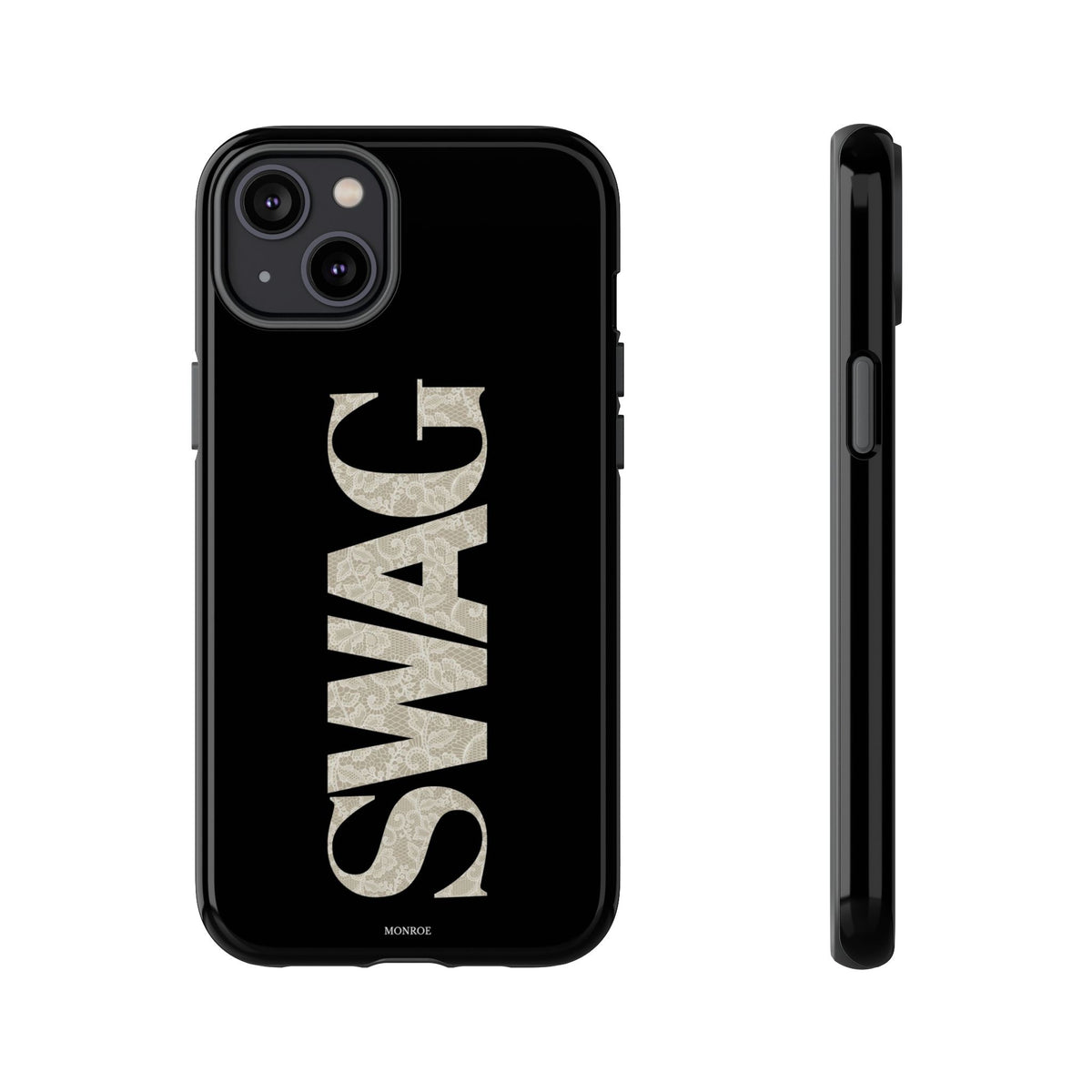 Lace Swag Black Tough Case