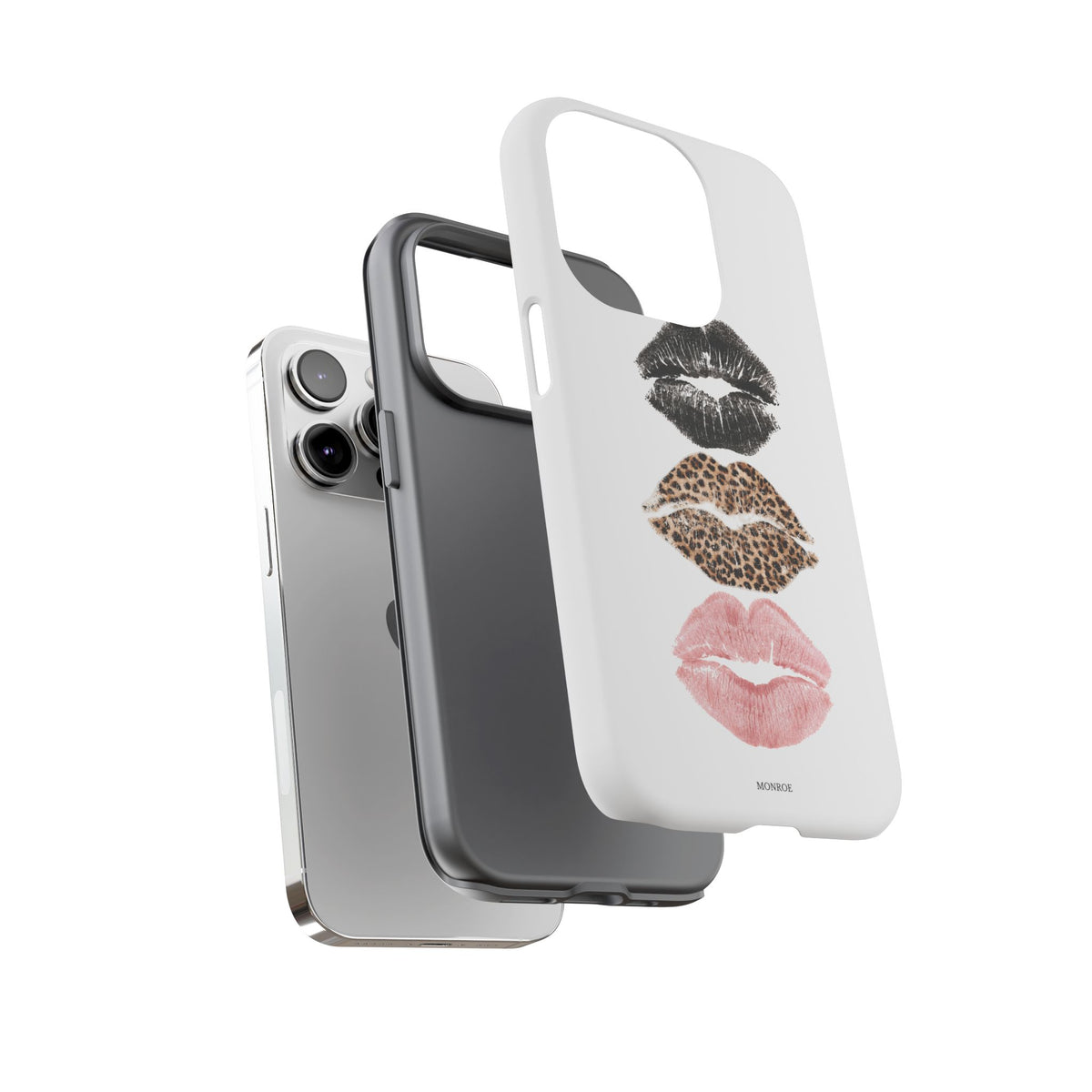 Leopard Glam Lip Tough Case