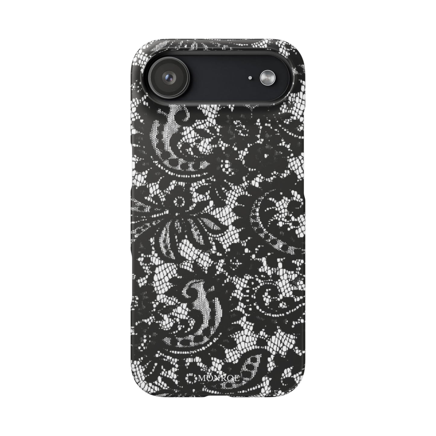 Black Lace Elegant Pattern Case