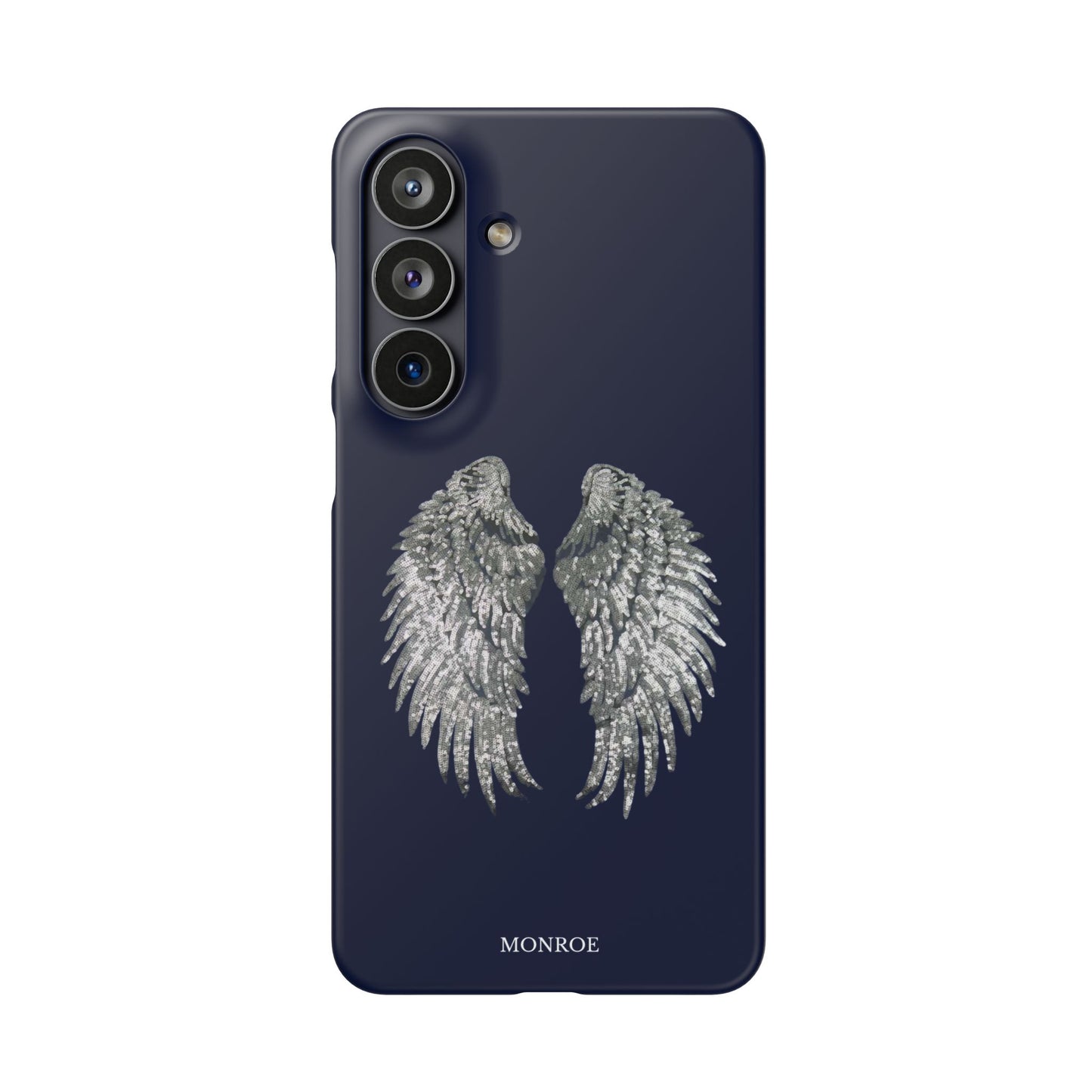 Navy Angel Wings Case