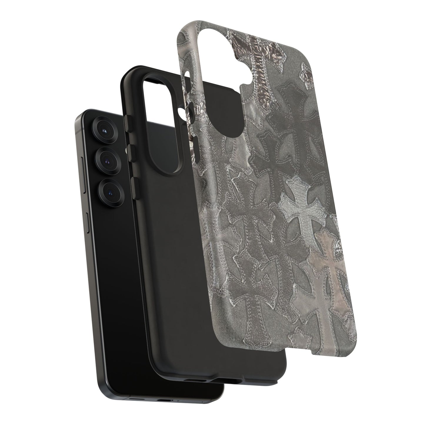 Cross Pattern Tough Case