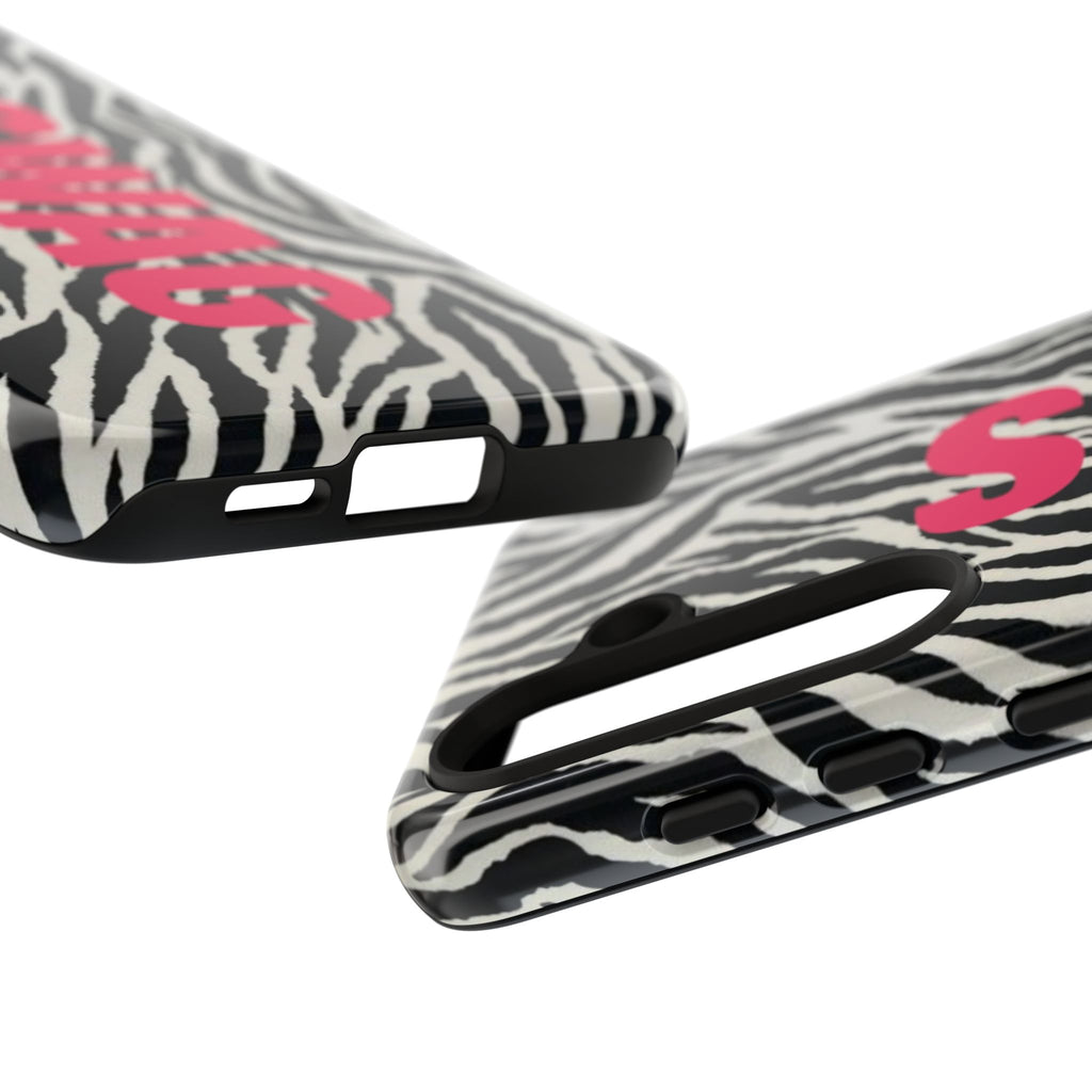 'SWAG' Zebra Print Tough Case