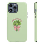 ‘Feeling Lucky' Clover Bouquet Tough Phone Case