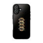 Golden Lipstick Phone Case