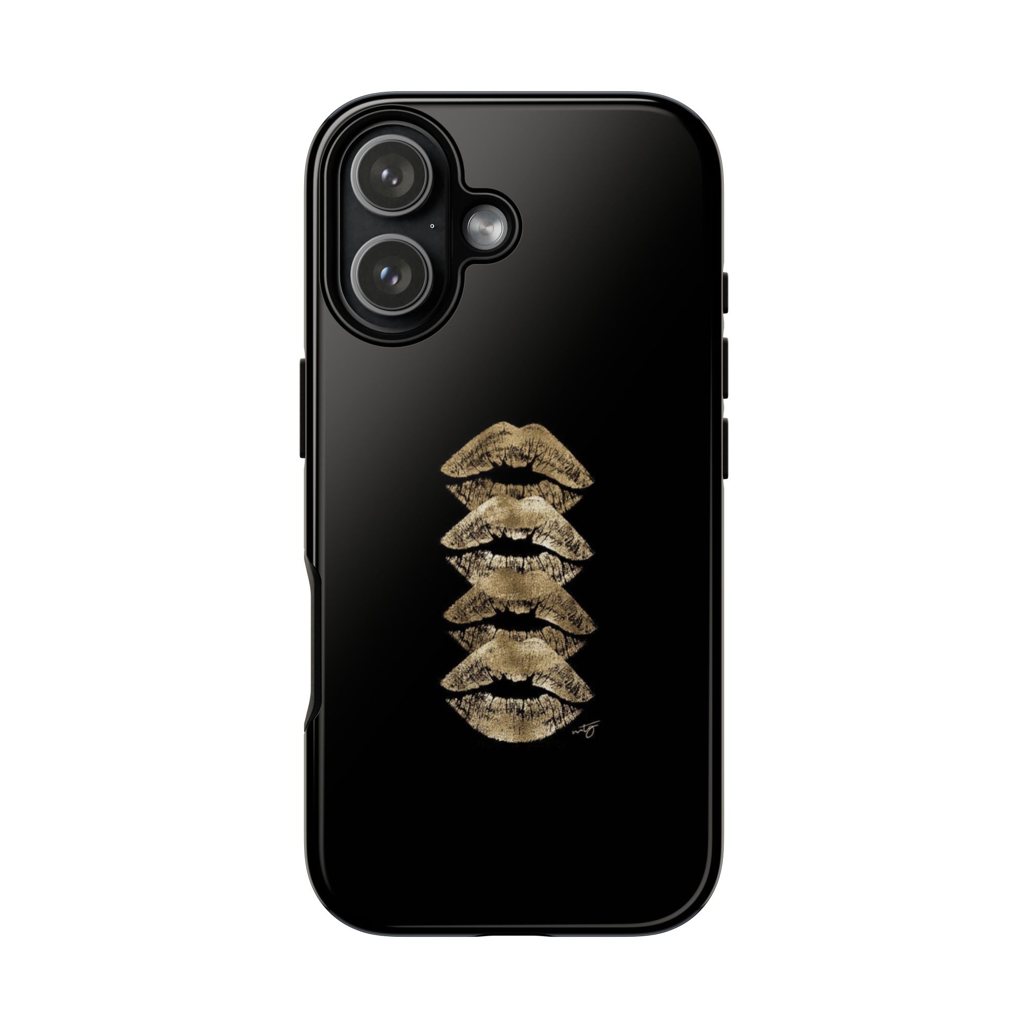 Golden Lipstick Phone Case
