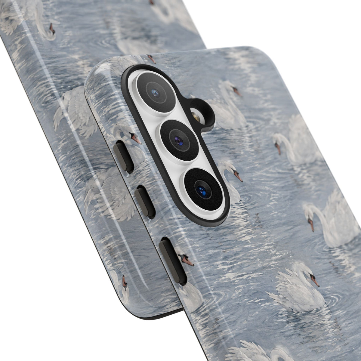 Swan Pattern Tough Case