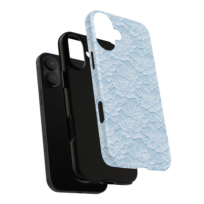Glacier Blue Lace Tough Case