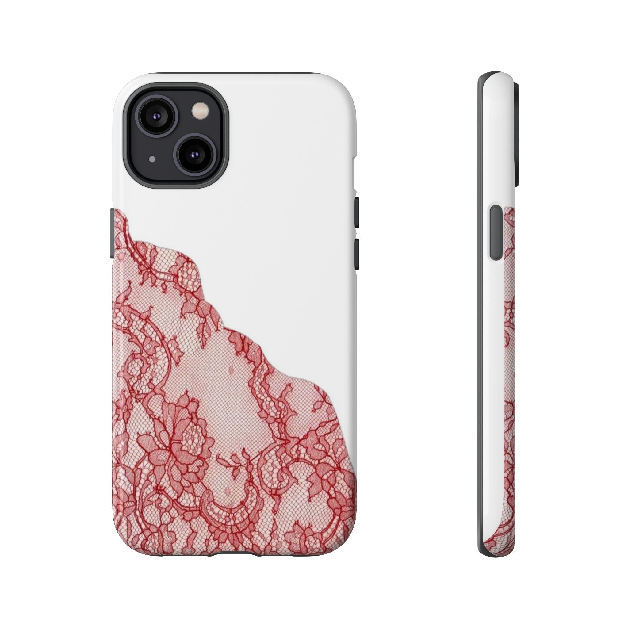 Red Lace Phone Case