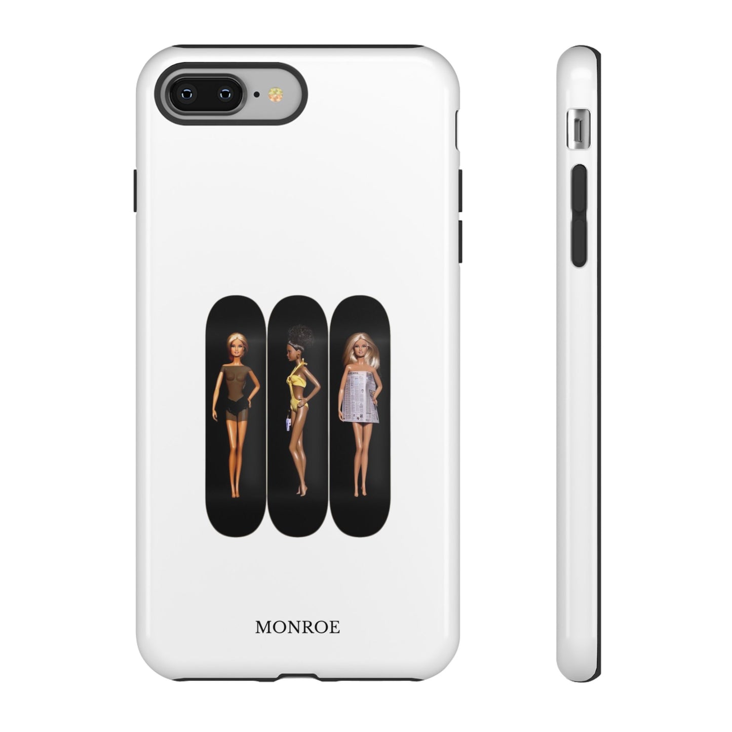 Retro Doll Skateboard Tough Case