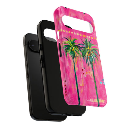 Pink Tropical Tough Case