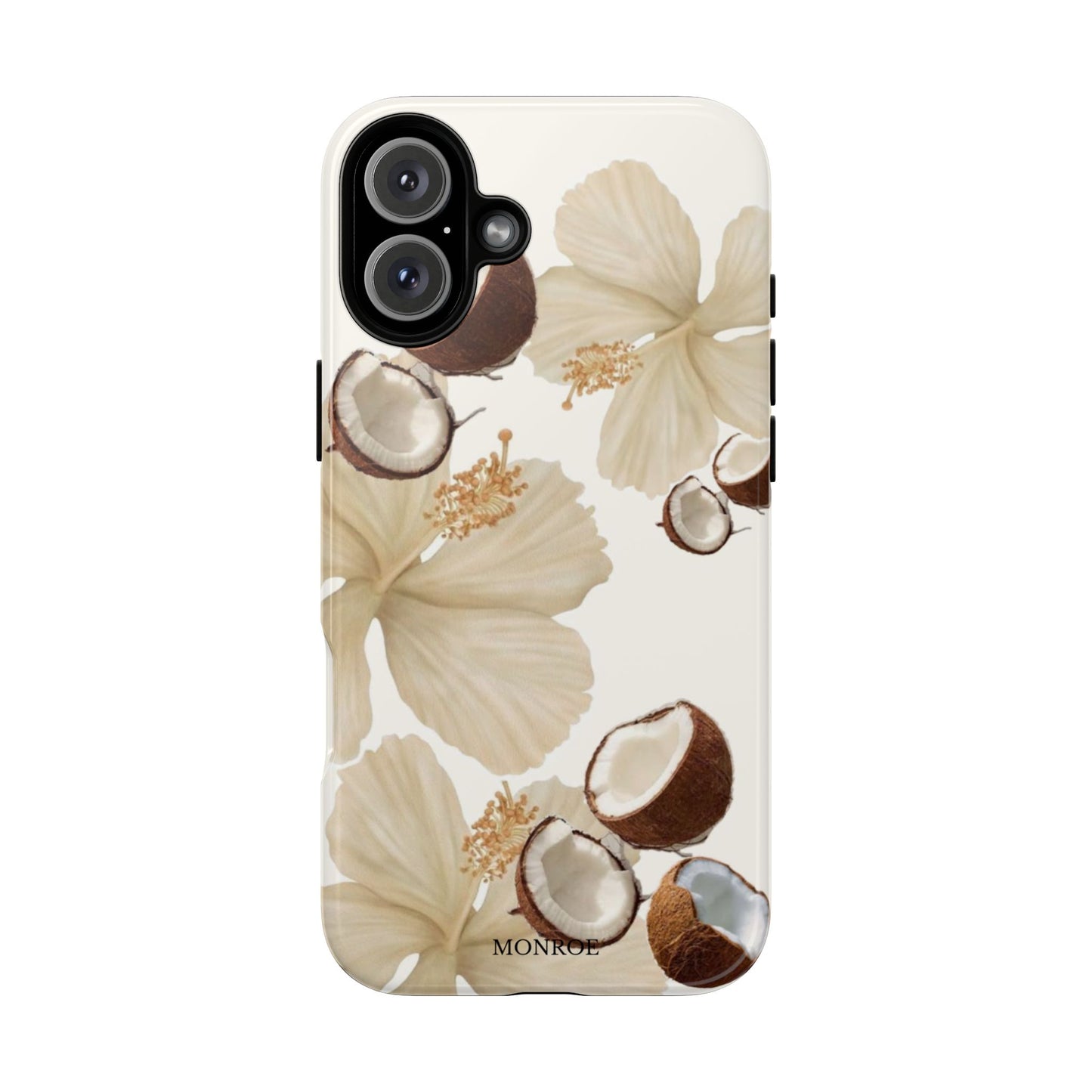 Tropical Coconut Floral Tough Case