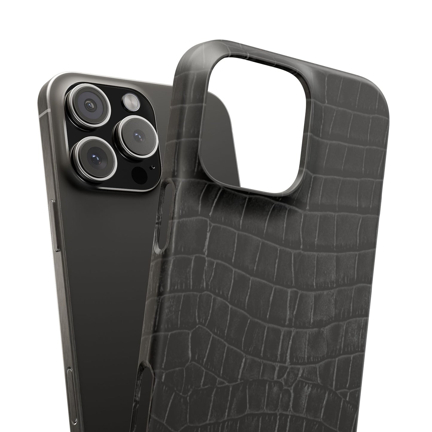 Black Croc Case