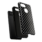 Black Polka Dot Phone Case