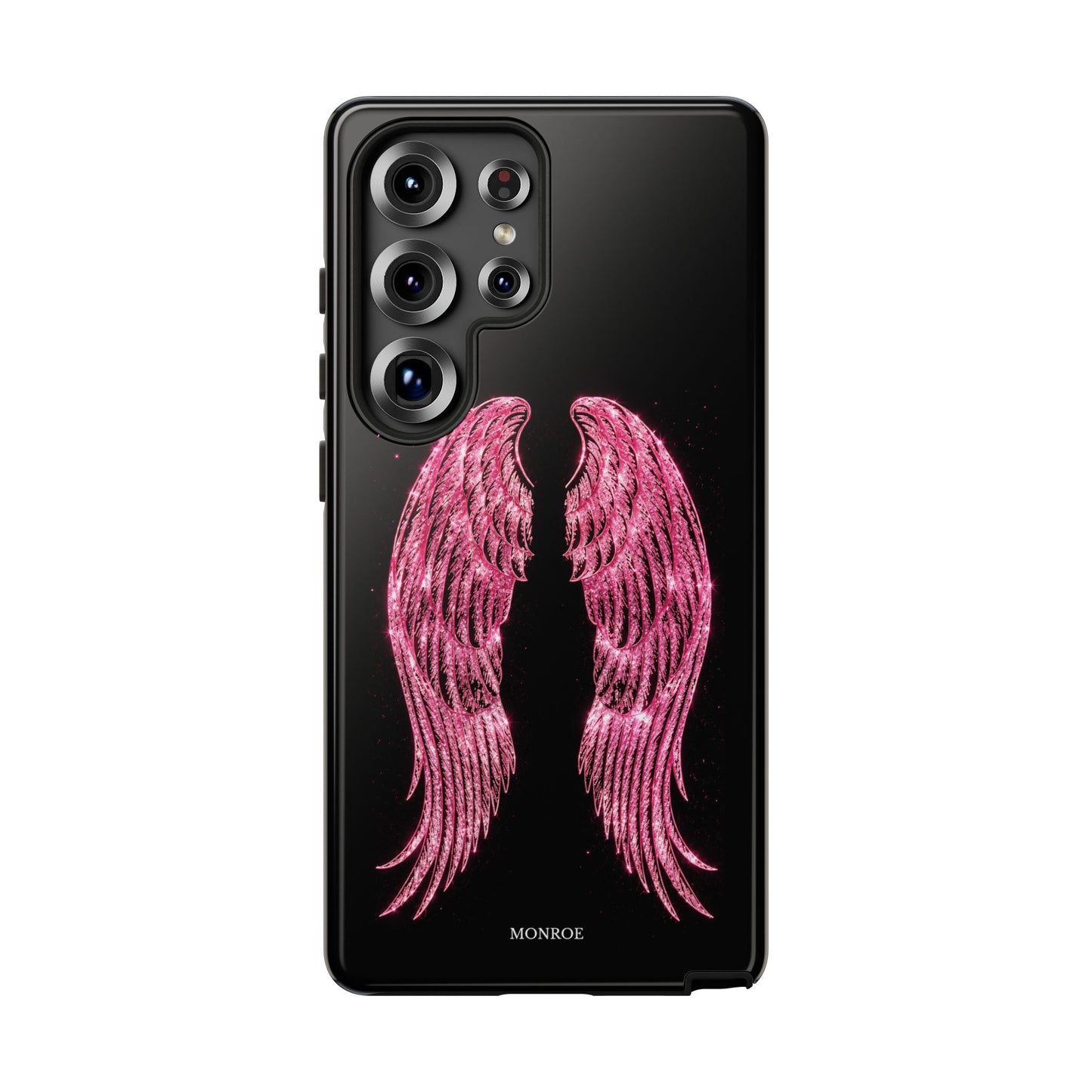 Pink Glitter Angel Tough Case