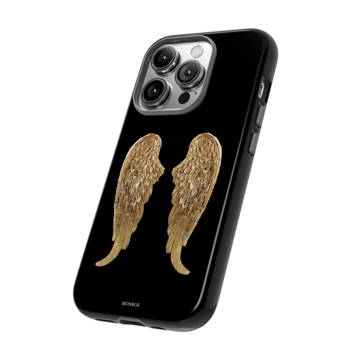 Gold Angel Wings Tough Case