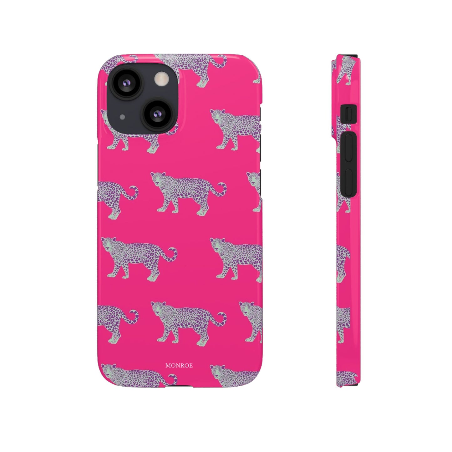 Pink Leopard Pattern Case