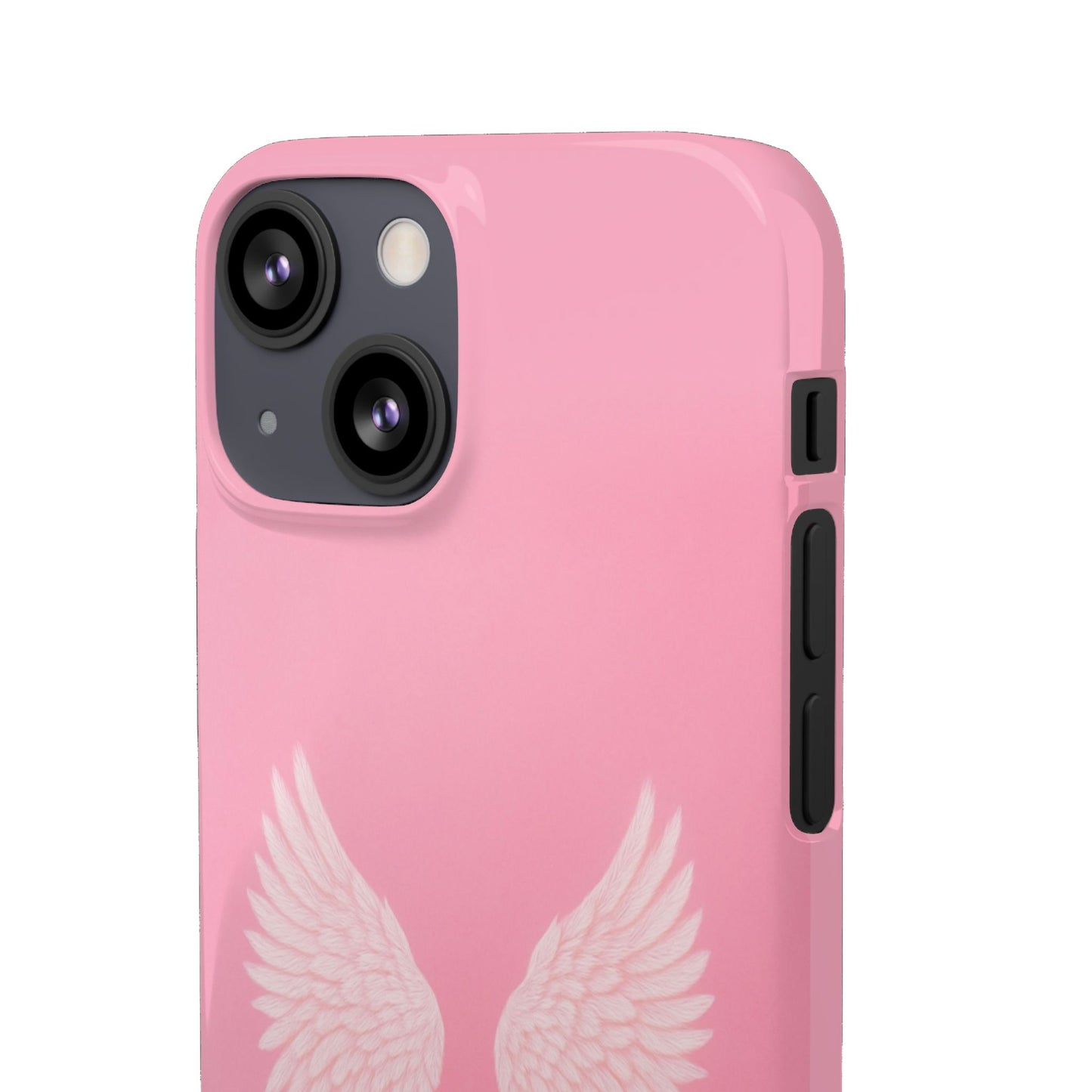 Pink Angel Wings Case