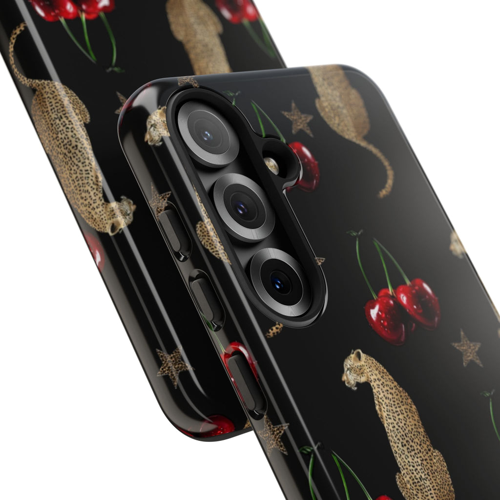 Leopards & Cherries Phone Case