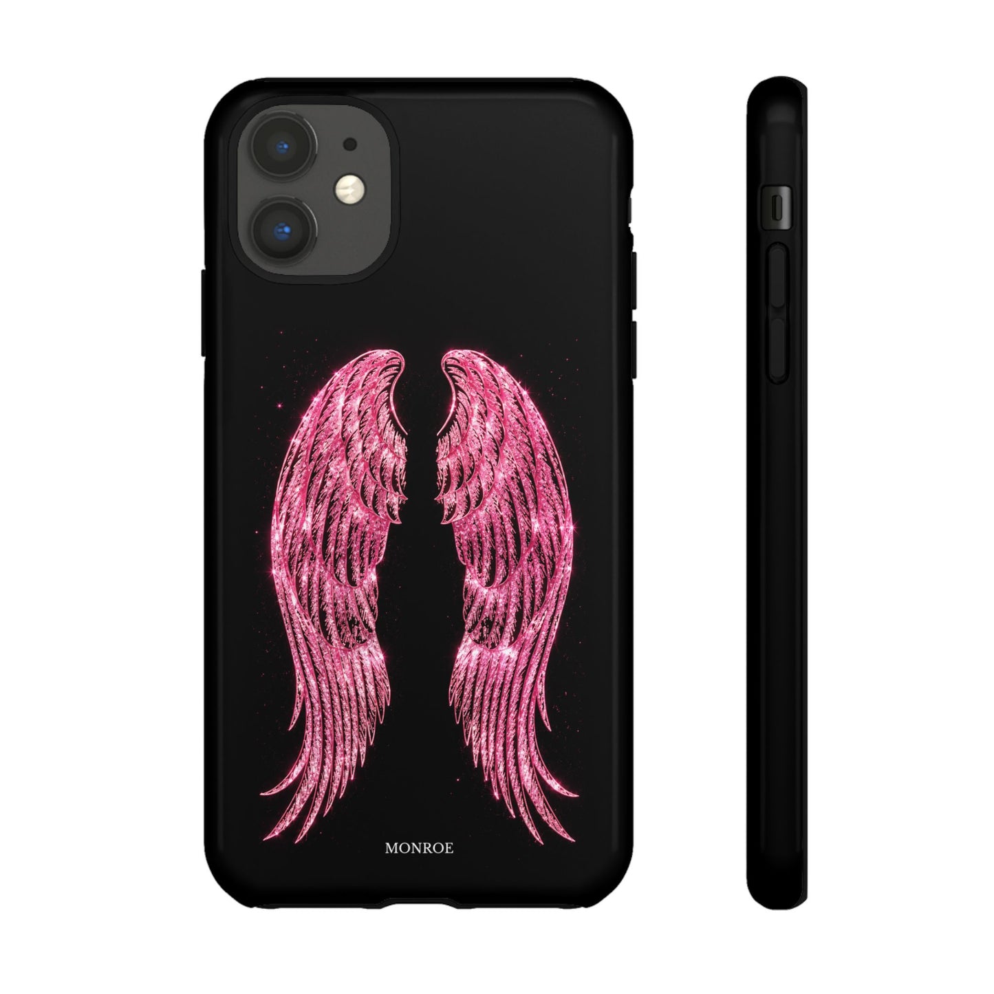 Pink Glitter Angel Tough Case