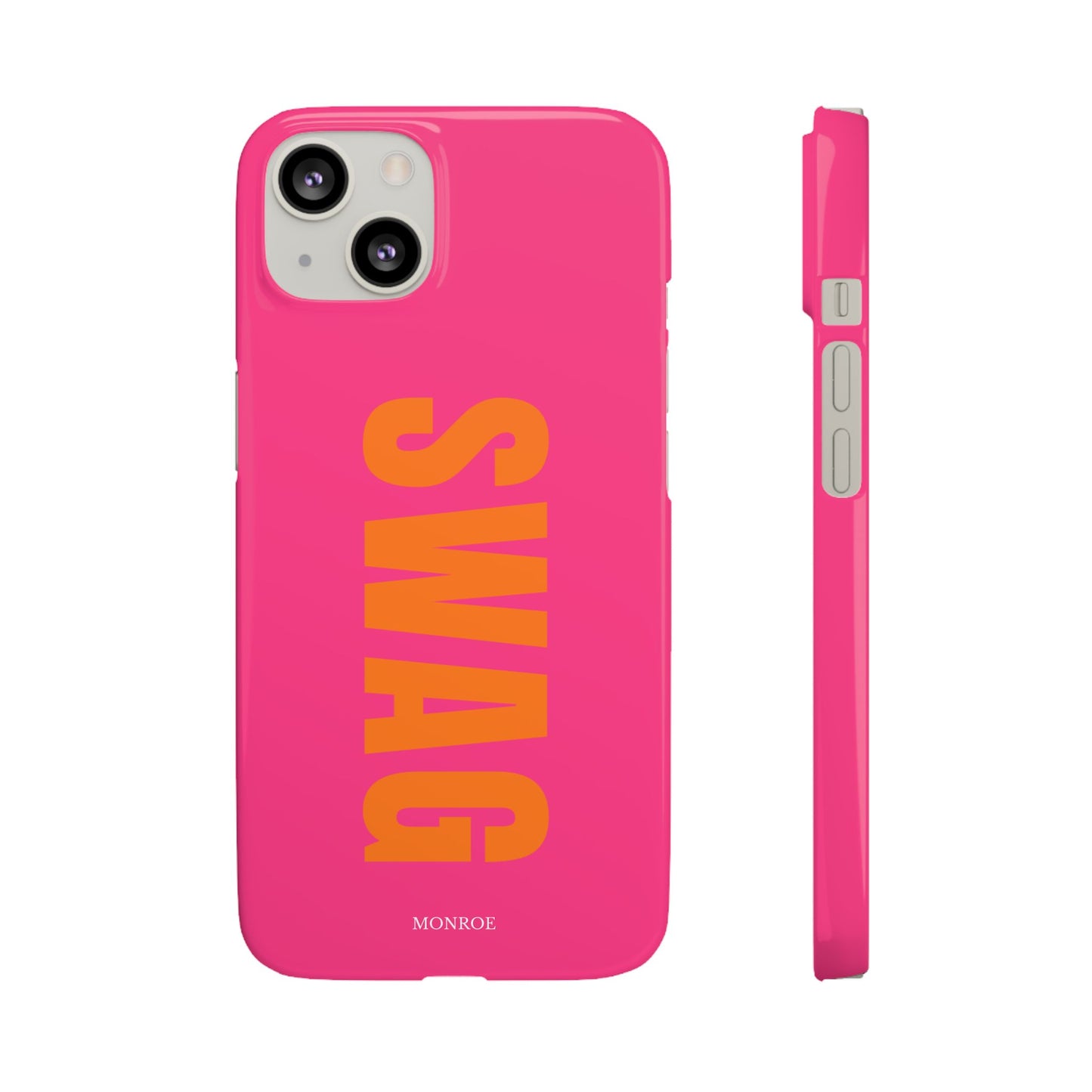 Bold Pink "SWAG" Case