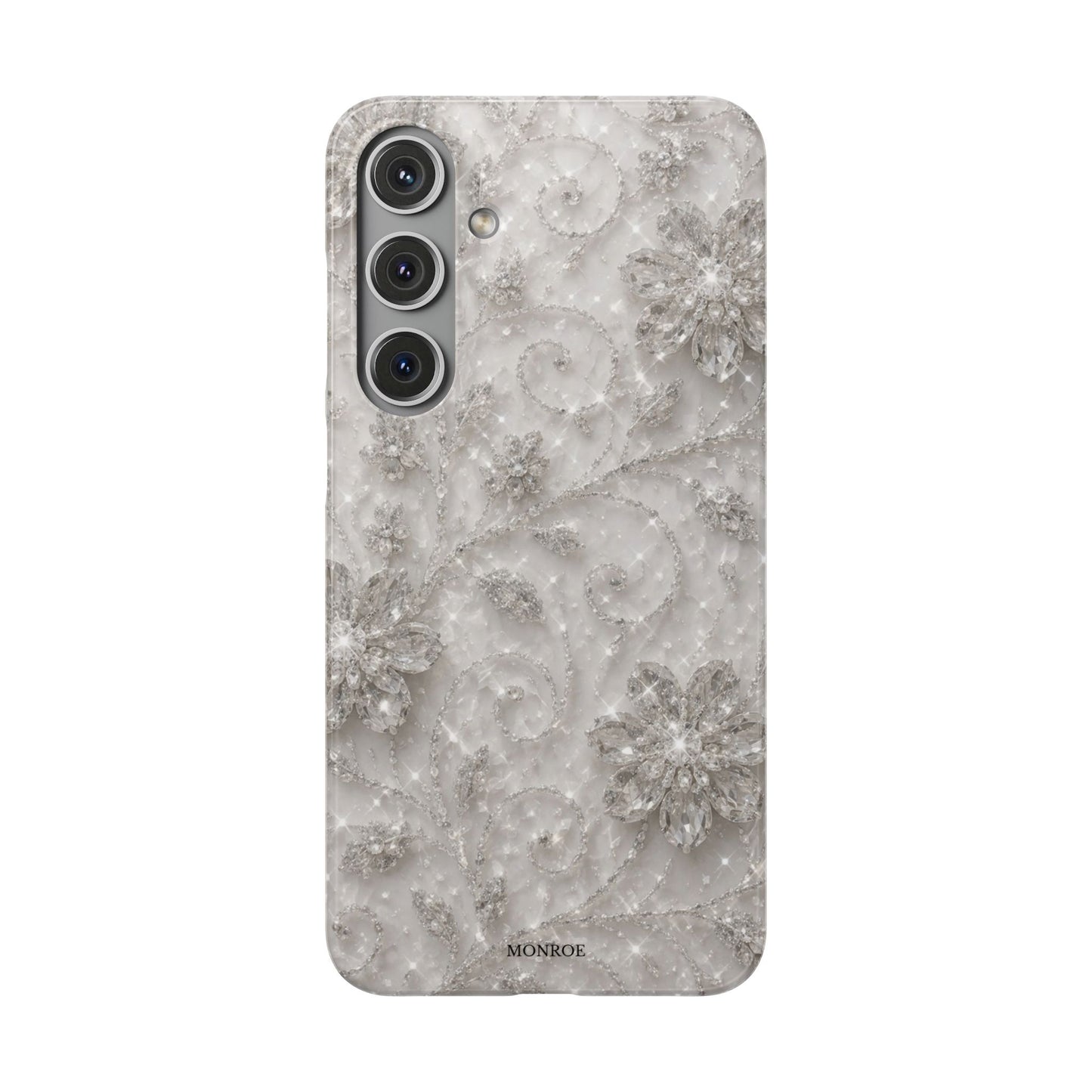 Glittery Floral Case