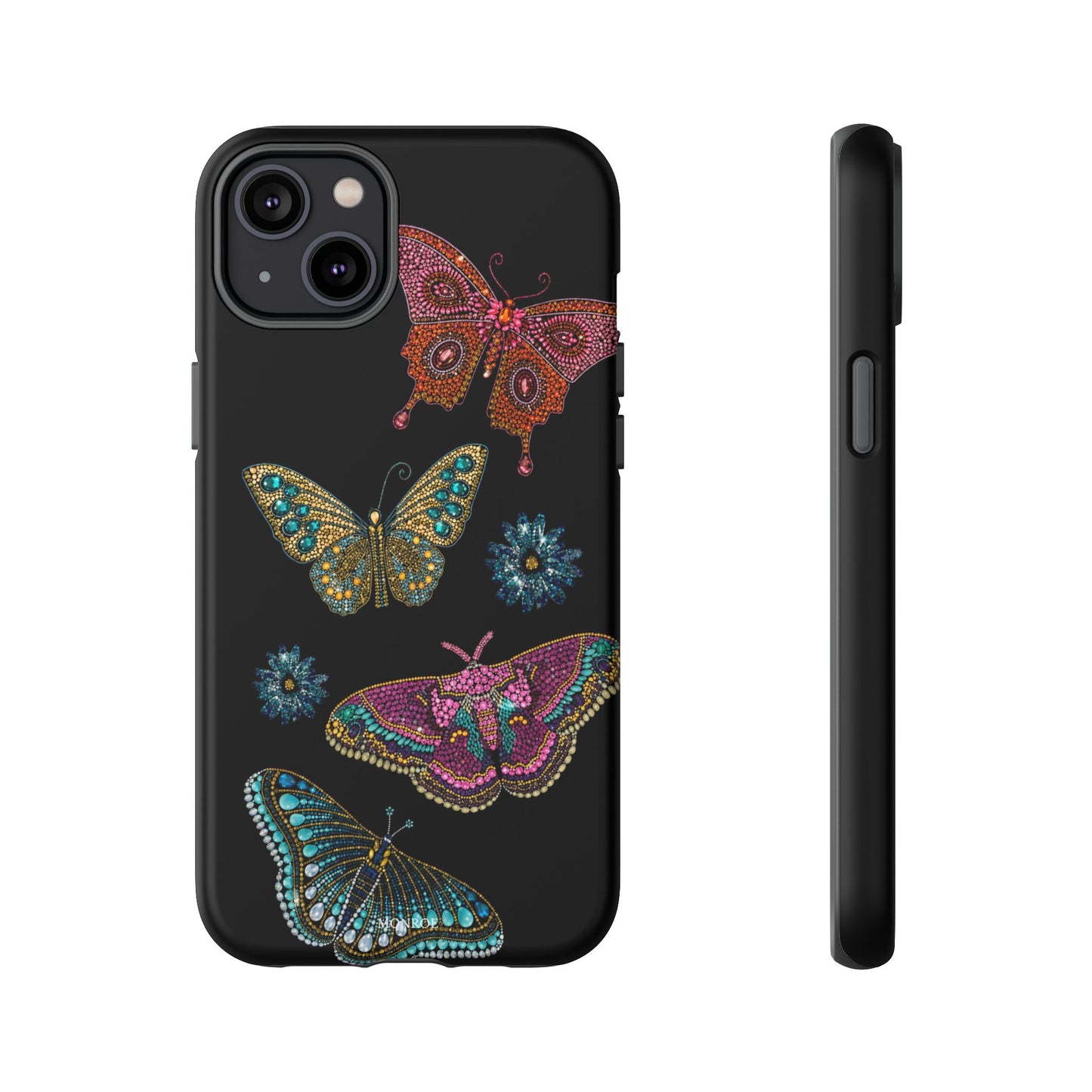 Butterfly Beaded Tough Case