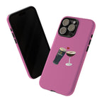 Pint & Wine Glass (Pink) Tough Case