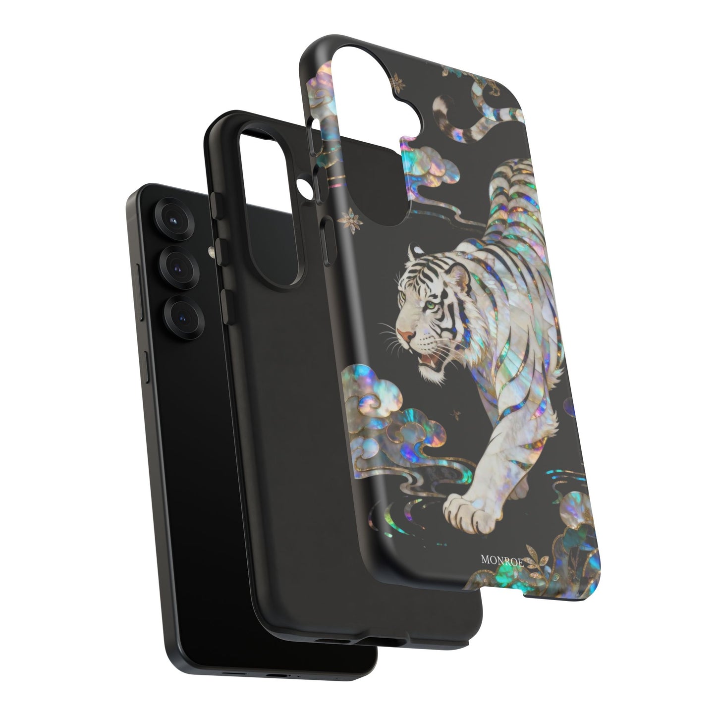 Iridescent White Tiger Tough Case