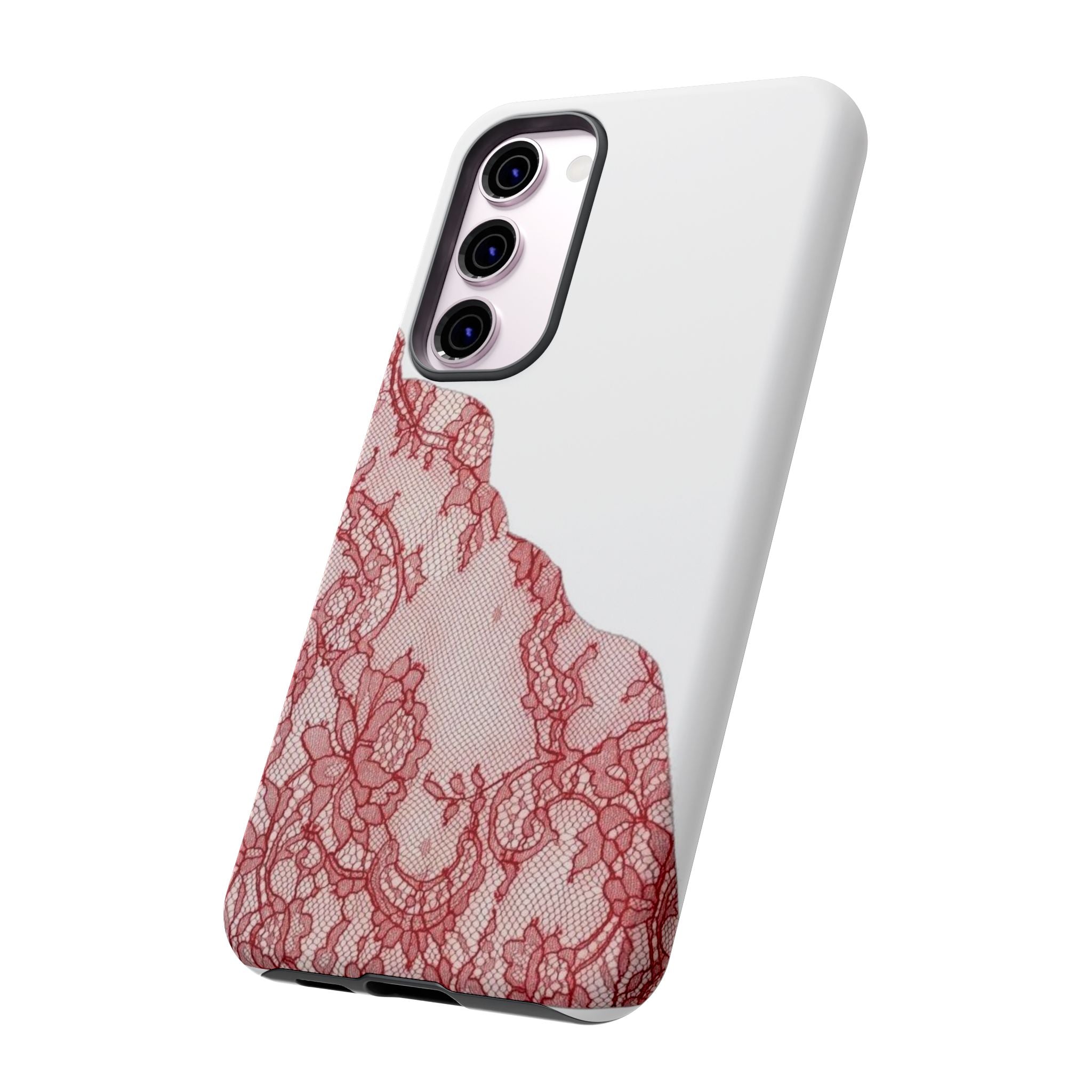 Red Lace Phone Case