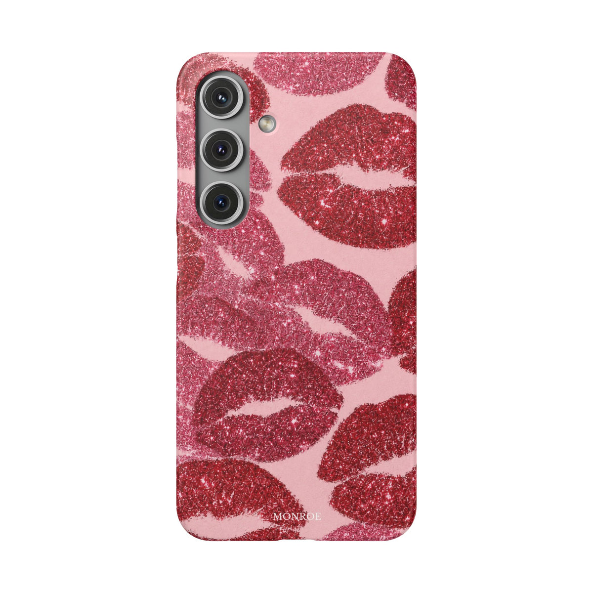 Pink Glitter Kiss Case