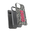 'SWAG' Zebra Print Tough Case