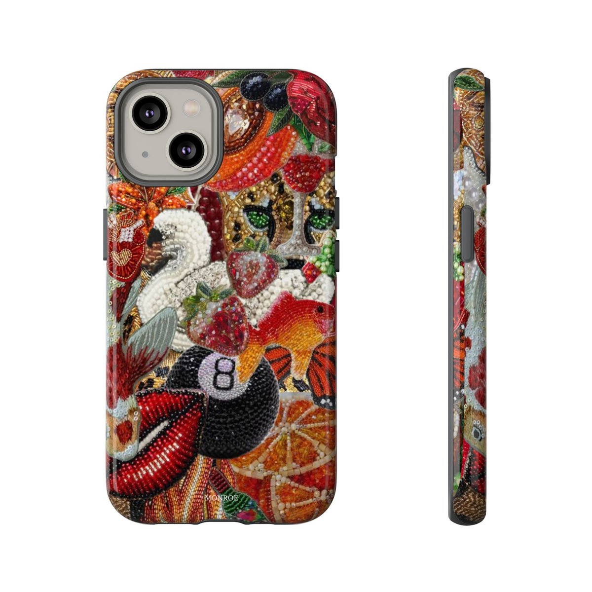 Decorative Collage Tough Case