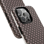 Brown Polka Phone Case