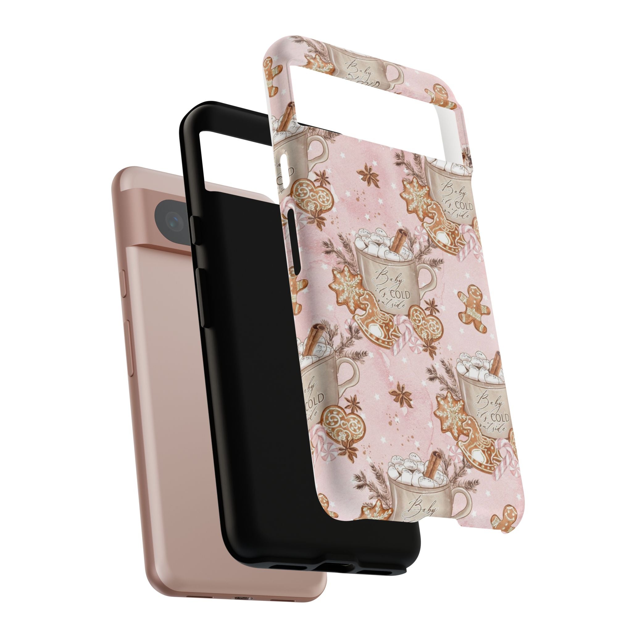 Pink Christmas Phone Case