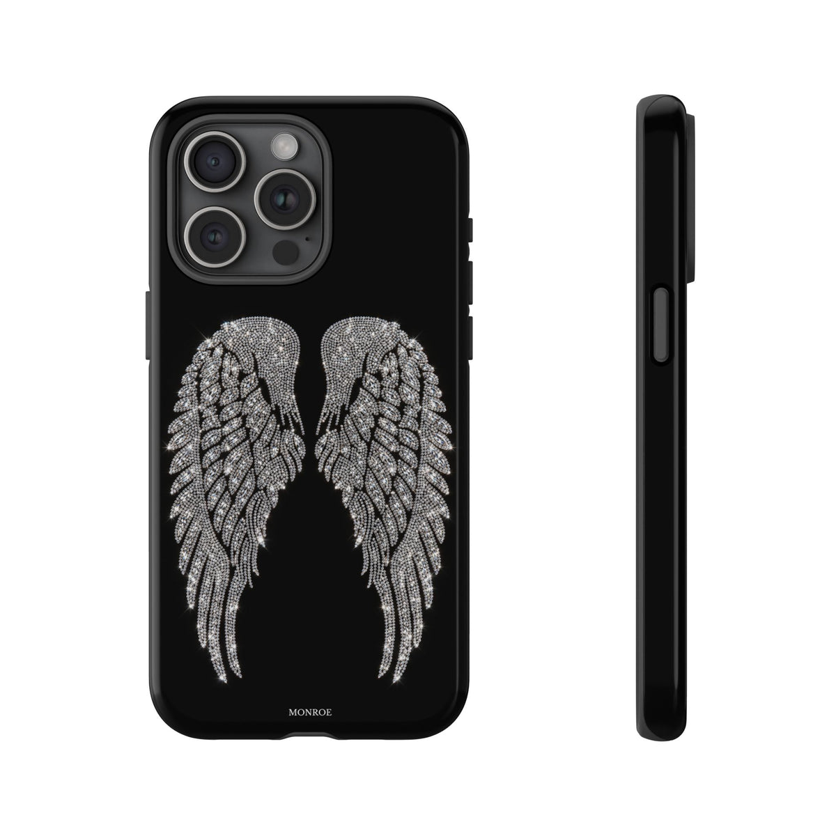 Silver Angel Wings Tough Case