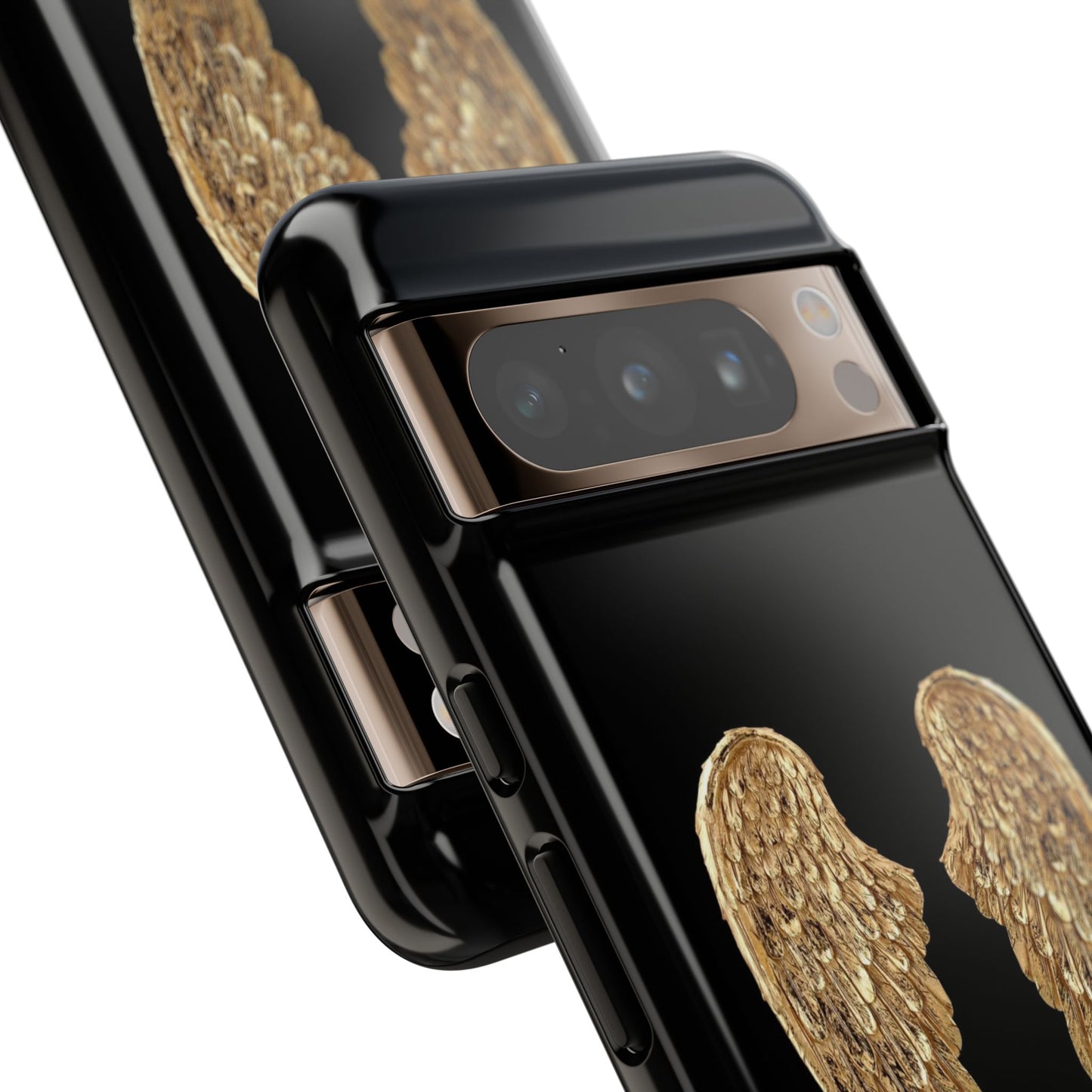 Gold Angel Wings Tough Case