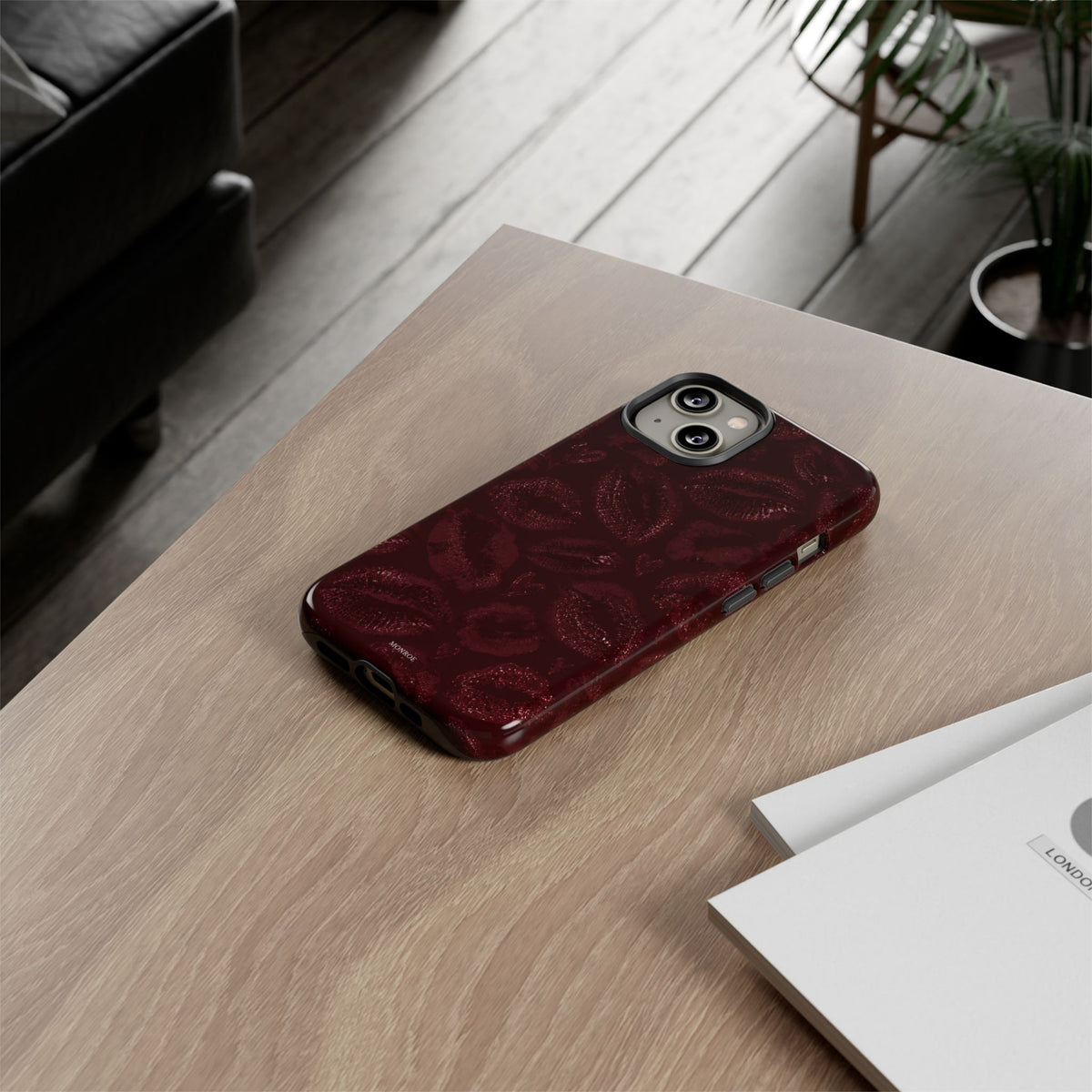 Burgundy Kiss Tough Case