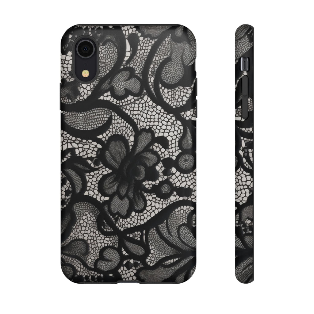 Black Lace Phone Case