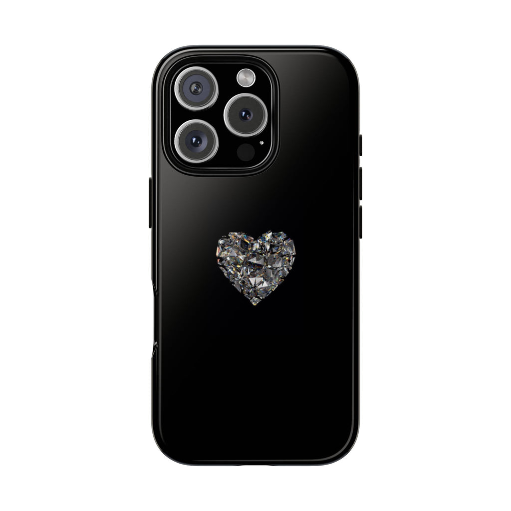 Crystal Heart Phone Case