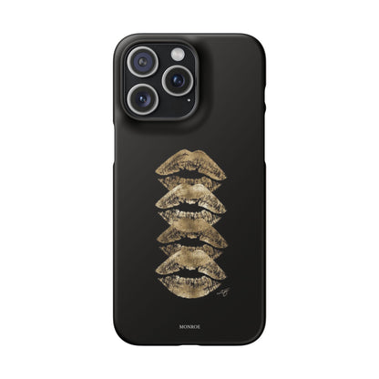 Gold Kiss Stack Case