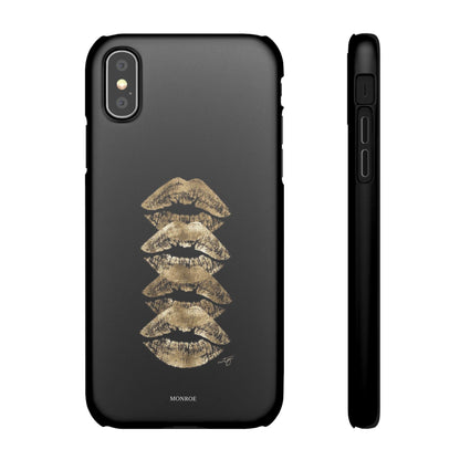 Gold Kiss Stack Case