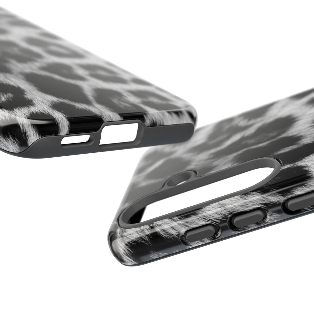 B&W Leopard Phone Case