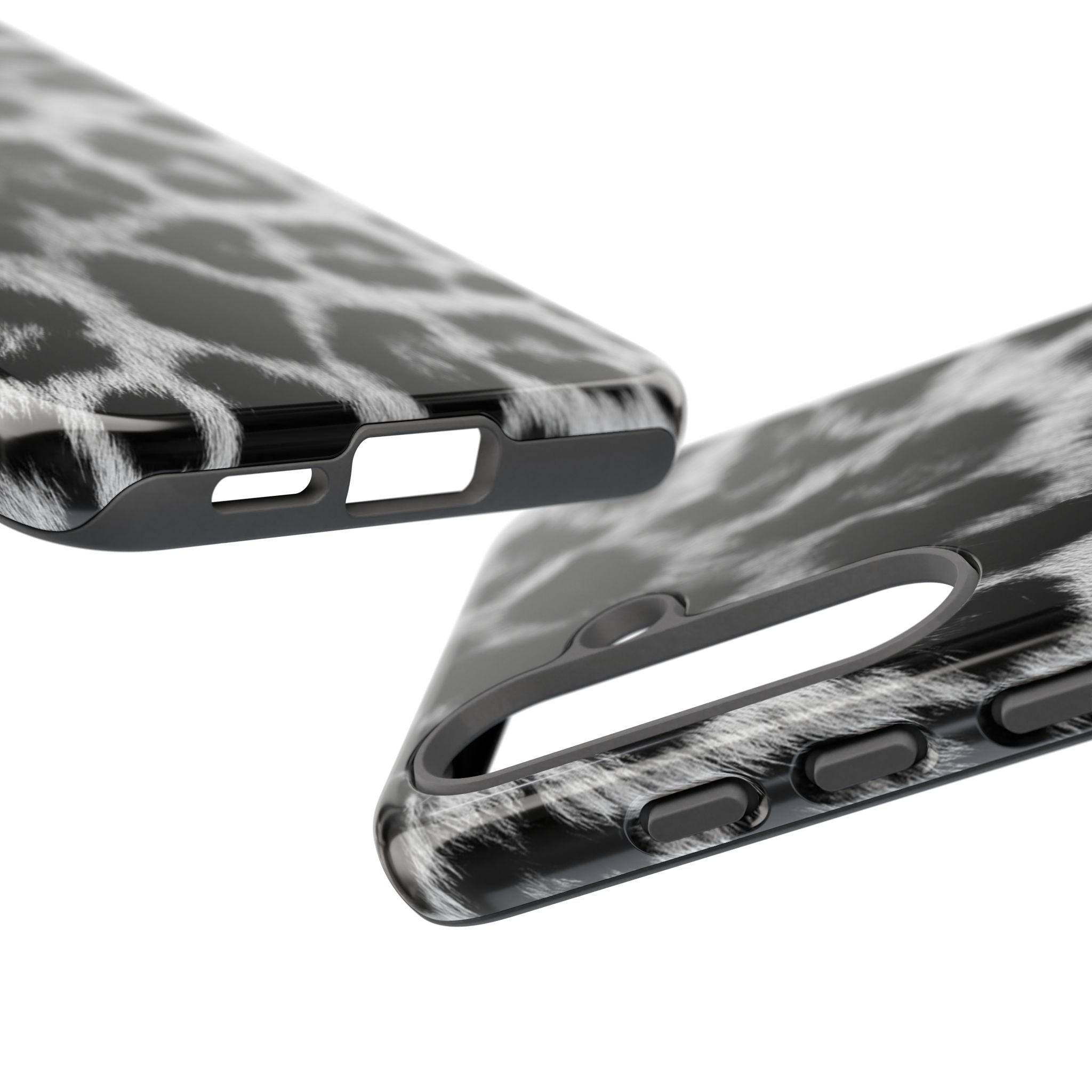 B&W Leopard Phone Case