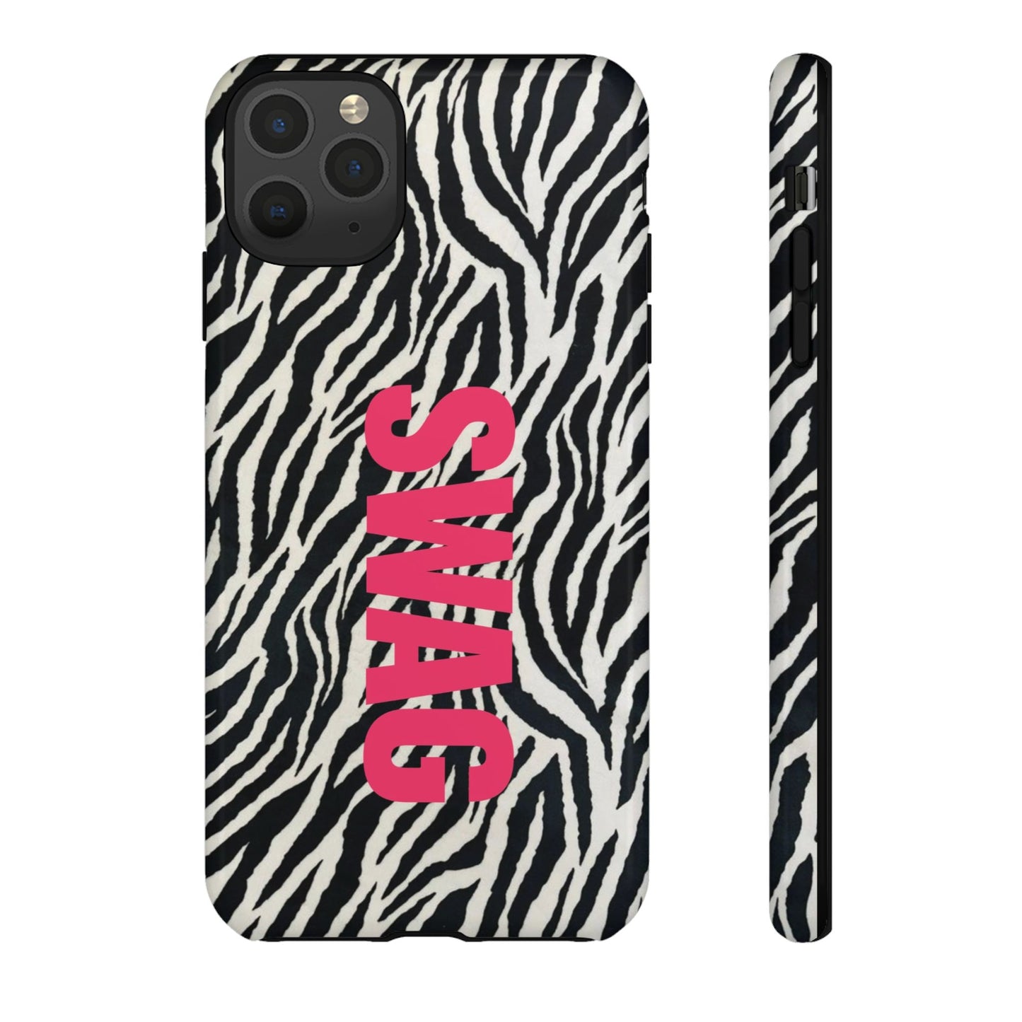 Zebra Print  "SWAG" Tough Case