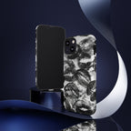 Black and Kiss Design Phone Case