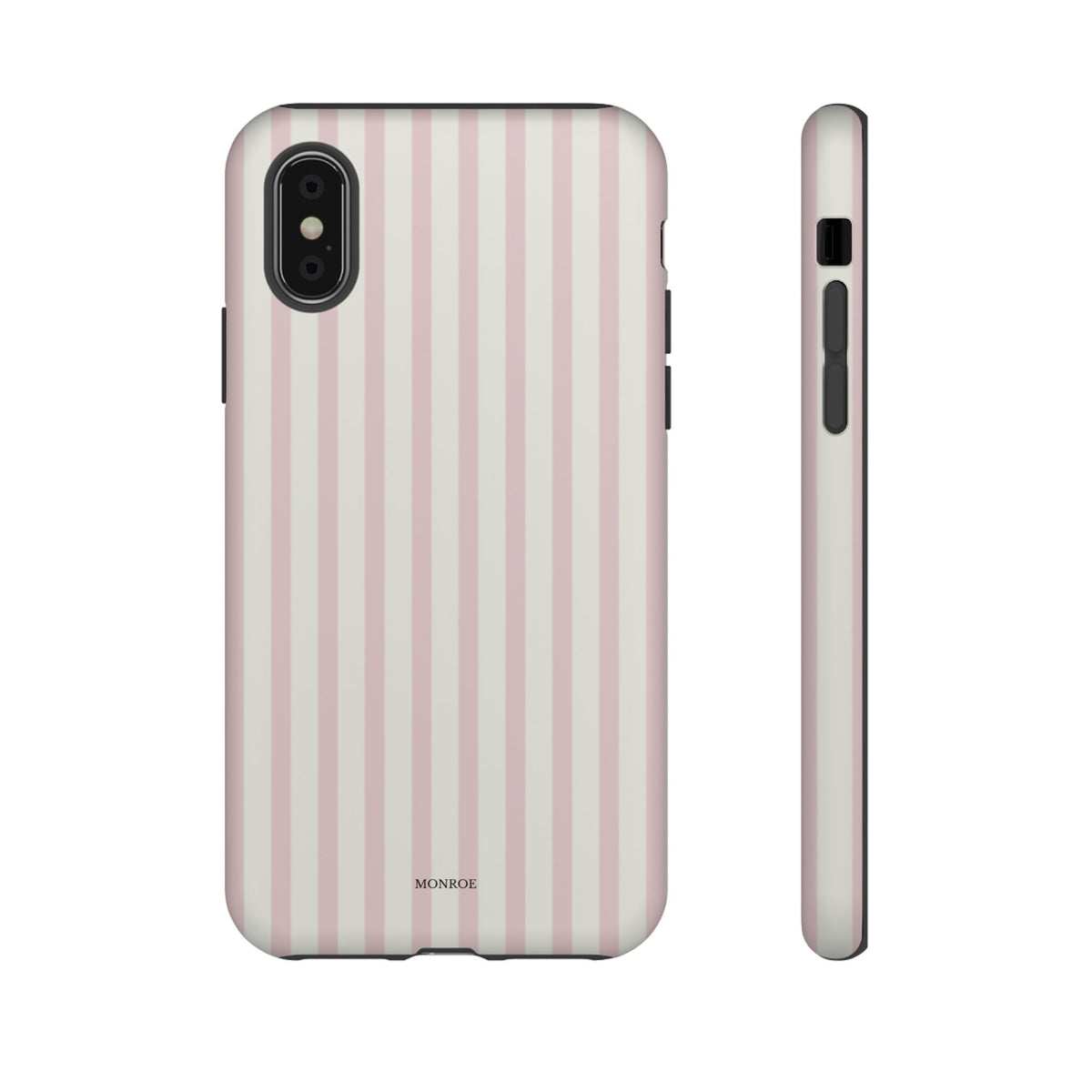 Light Pink Stripe Tough Phone Case