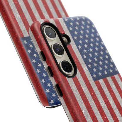 America Glitter Tough Case